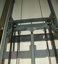 固定式导轨液压升降平台